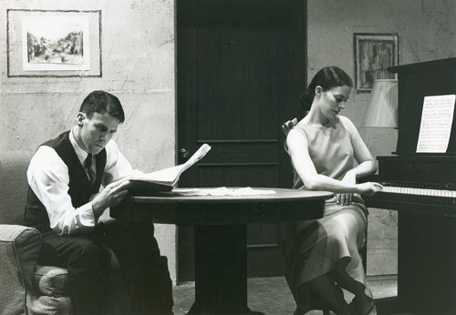 Mark Brady and Susan Hoffman in Room in New York segment of the play Brushstrokes by Susan Emshwiller